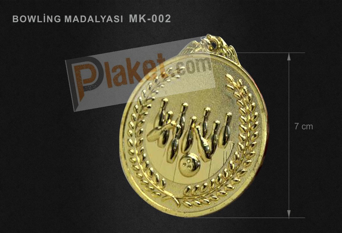Satranç Madalyası, 3 boyutlu kabartma satranç figürlü madalya