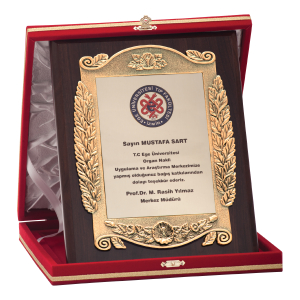 Vip Ahşap Plaket VAP-011