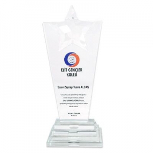 Yıldız Kristal Plaket KY-003-B