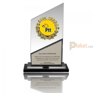 Fasetli Kristal Plaket KPF-014-A