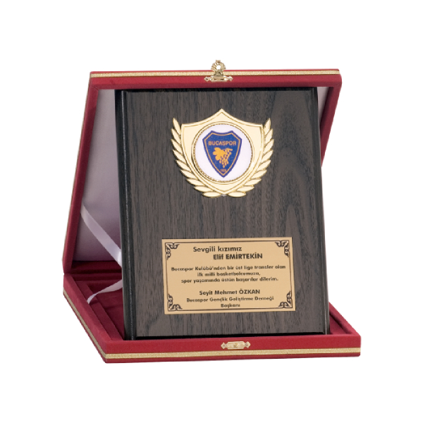Ahşap Plaket AP-009-A