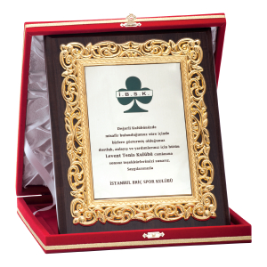 Vip Ahşap Plaket VAP-006