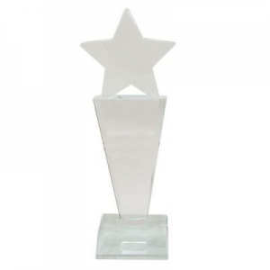 Yıldızlı Kristal Plaket KY-004